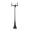 Z-Lite Laurent 3 Light Outdoor Post Mount Fixture, 30in. W x 100in. H, Black 599MP3-564P-BK - alternate 4